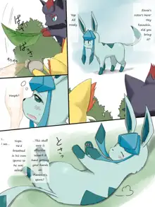 Glaceon, English