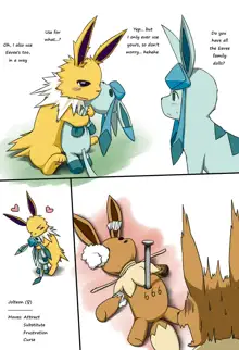 Glaceon, English