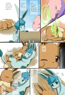 Glaceon, English