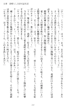 絶対服従!言いなり許可証でお嬢様と調教生活, 日本語