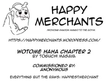 Wotome Haha Ch. 2, English