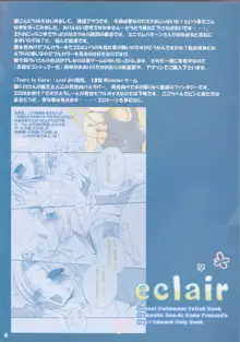 eclair, 日本語