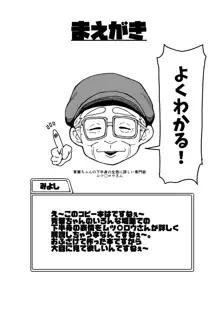 よくわかる！青葉ちゃんの下半身表情集, 日本語