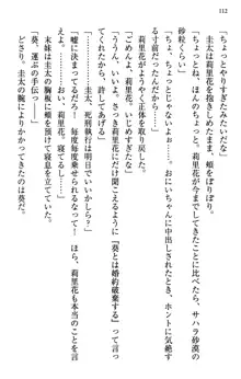 甘えんぼツンな生徒会長と巨乳小悪魔のW妹が俺を婿取りバトル中, 日本語