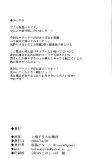 小悪魔がパチュリーに媚薬ザーメン注いで虜にしちゃう本, 日本語