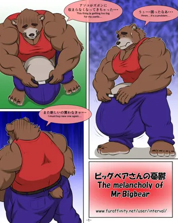 The melancholy of Mr. Bigbear, 日本語