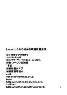 Love:レムから始める早漏改善生活, 日本語