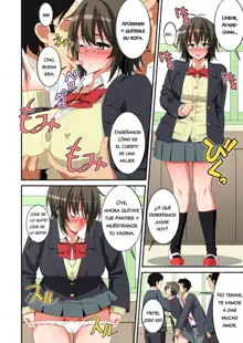 Kikenbi!! Jimi na Anoko ni Kyousei Tanetsuke | Dangerous Day!! Modest Girl Coerced Into Copulation, Español